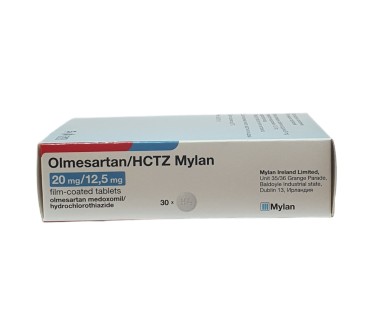 ОЛМЕСАРТАН HCTZ МАЙЛАН 20мг/12.5мг х 30ф.тб